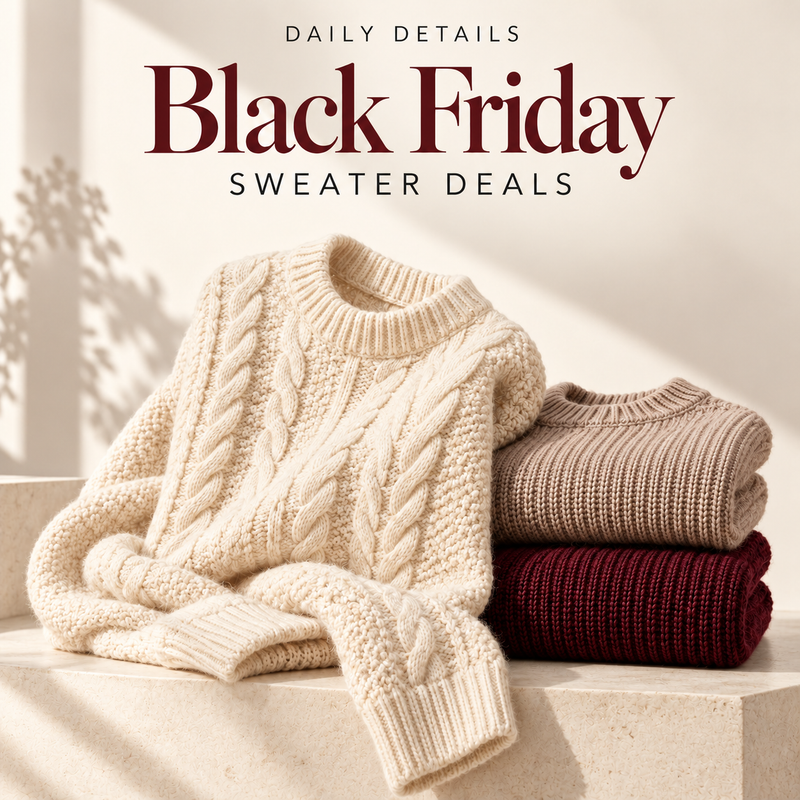 Black Friday Sweater Deals