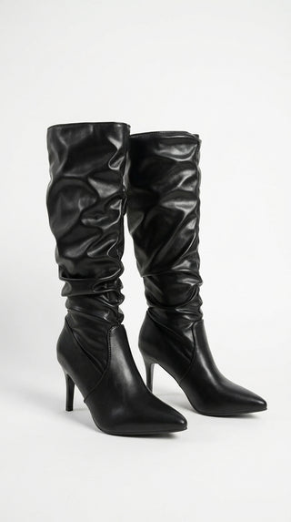 Vienna Pointed-Toe Stiletto Boots