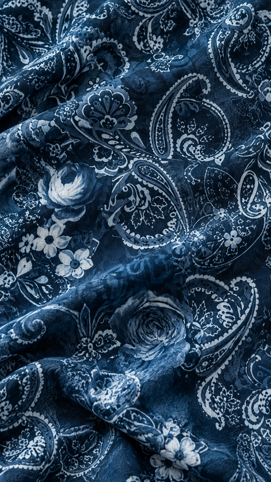 Indigo – Paisley Ring Detail Halter Top