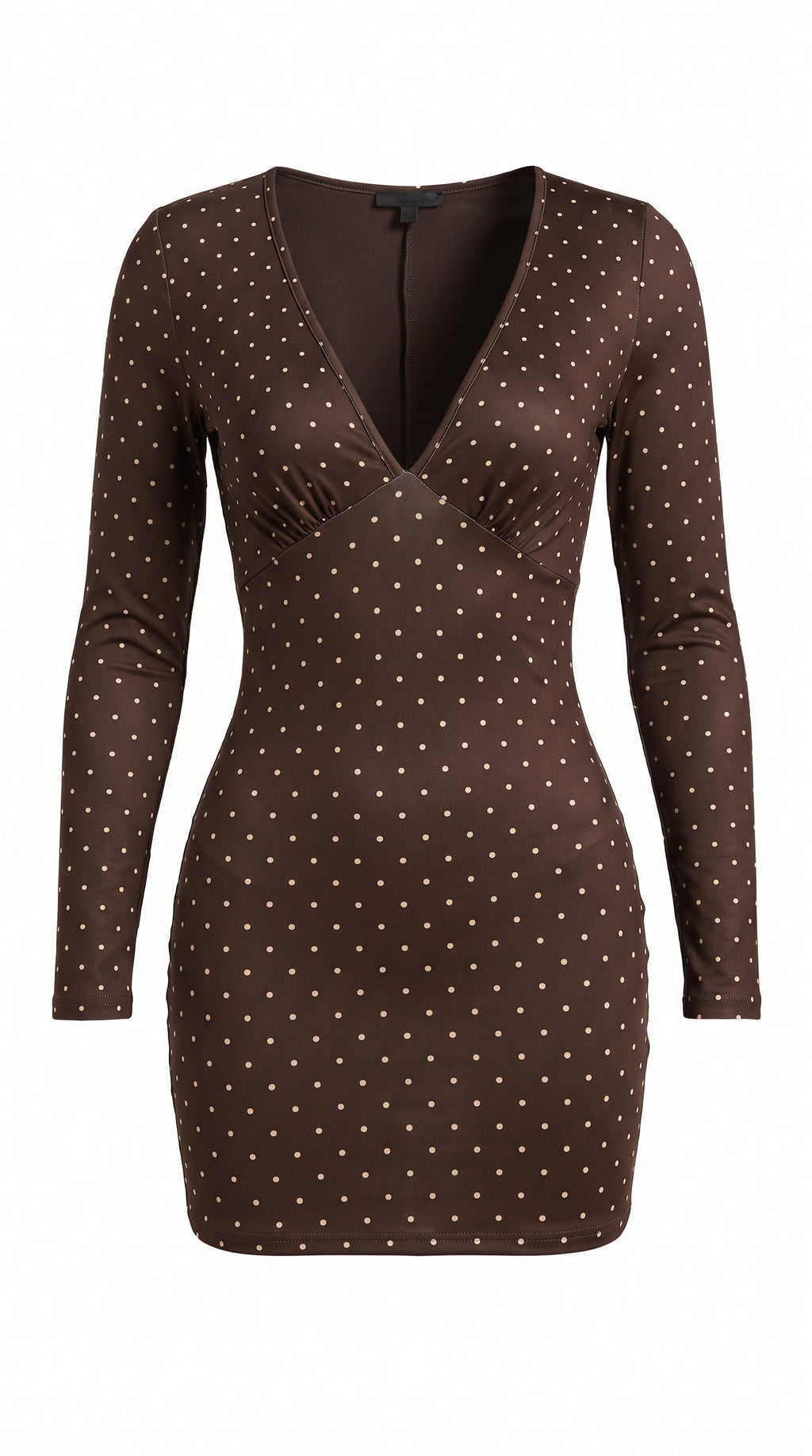 Amélie Polka Dot Bodycon Mini Dress