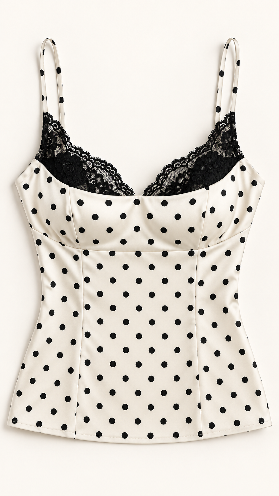 Dottie Polka Dot Lace Cami