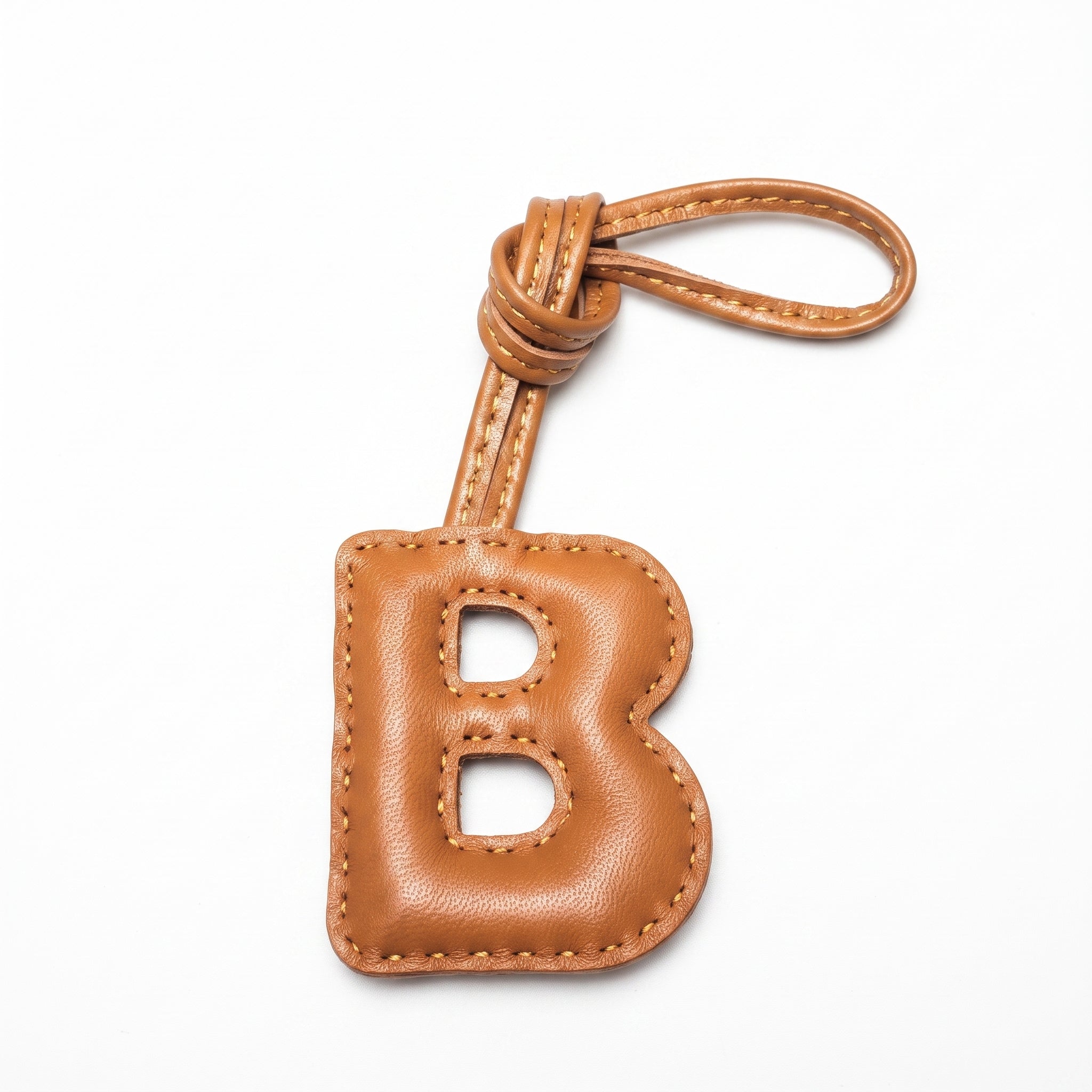 The Daily Details™ Leather Letter Bag Charm
