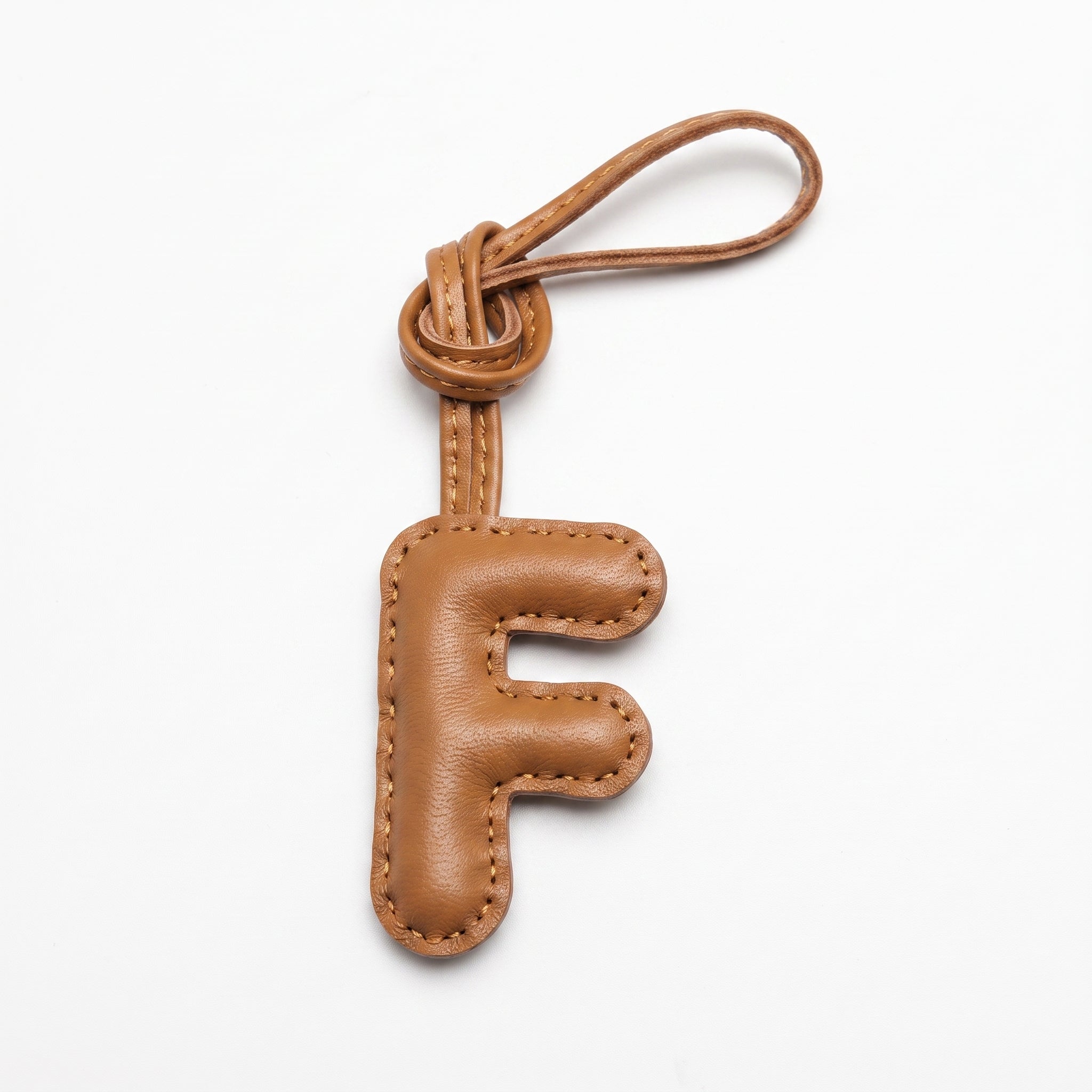 The Daily Details™ Leather Letter Bag Charm