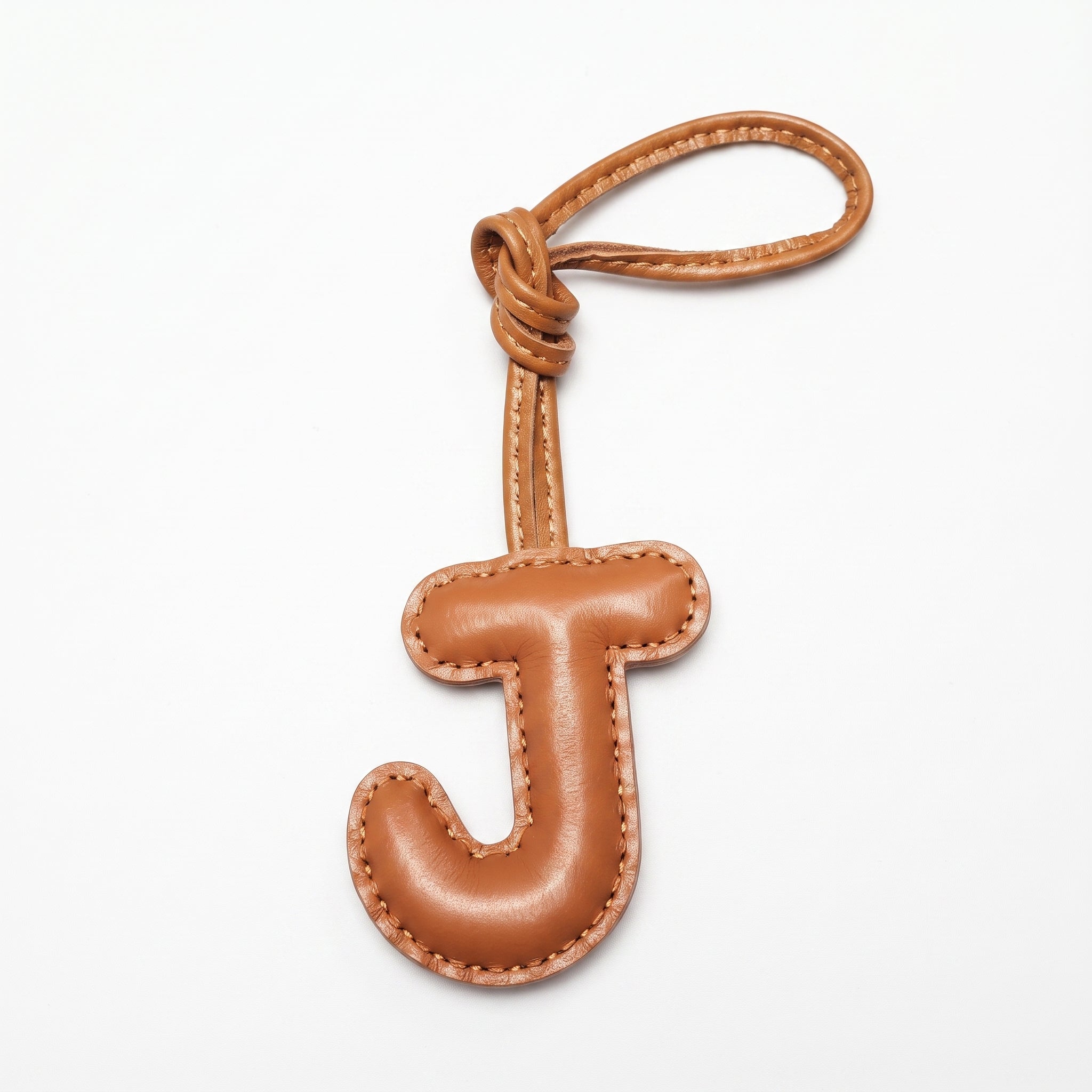 The Daily Details™ Leather Letter Bag Charm