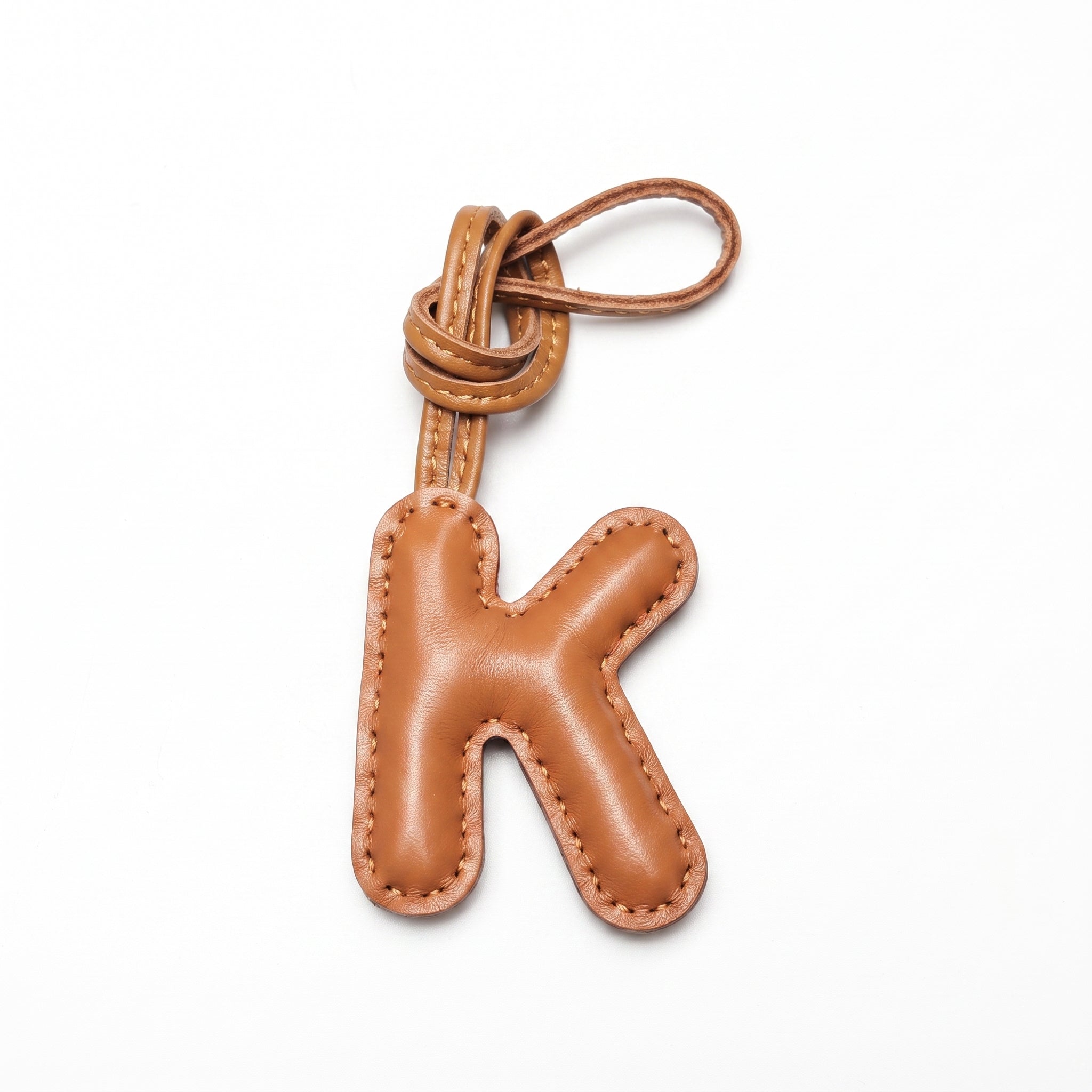 The Daily Details™ Leather Letter Bag Charm