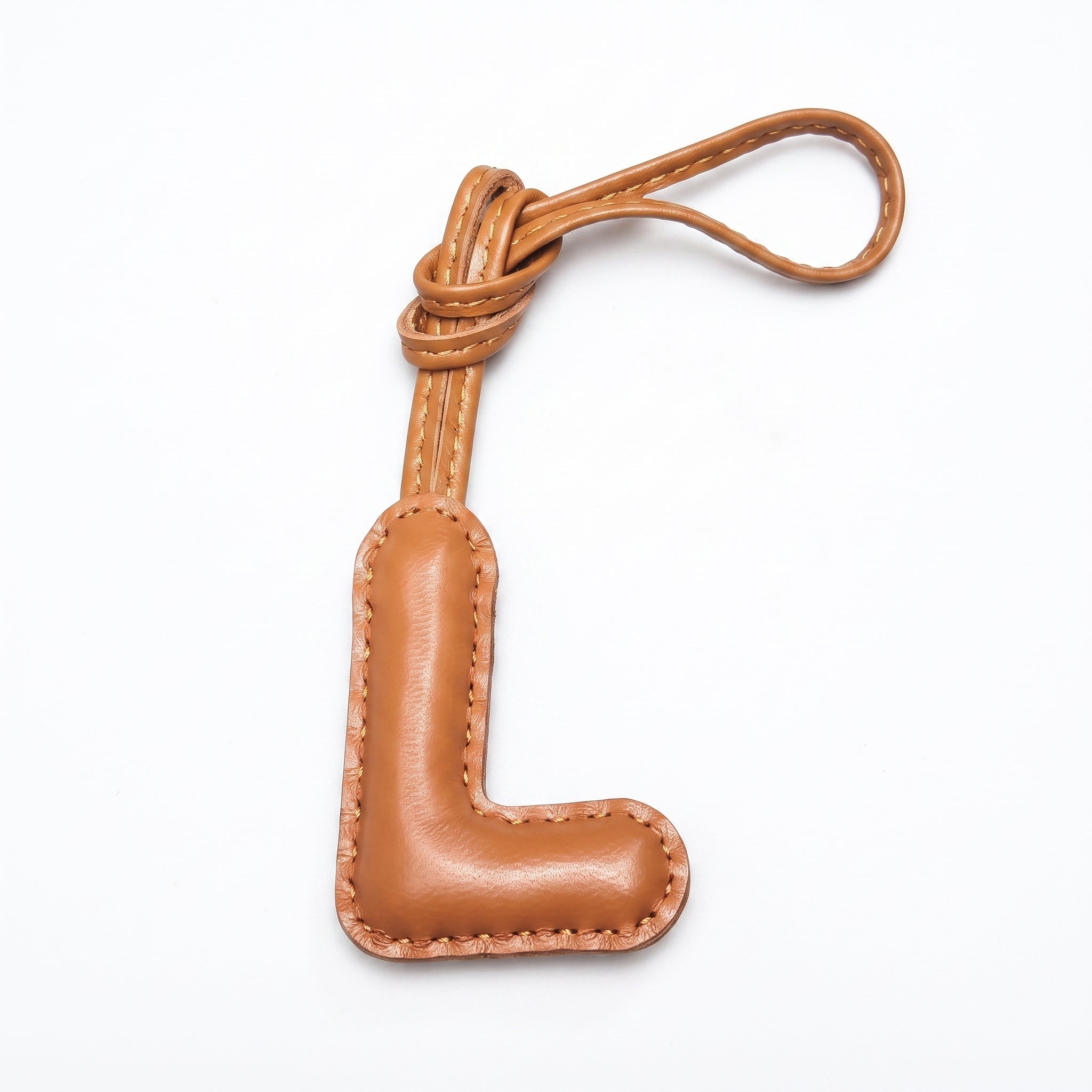The Daily Details™ Leather Letter Bag Charm