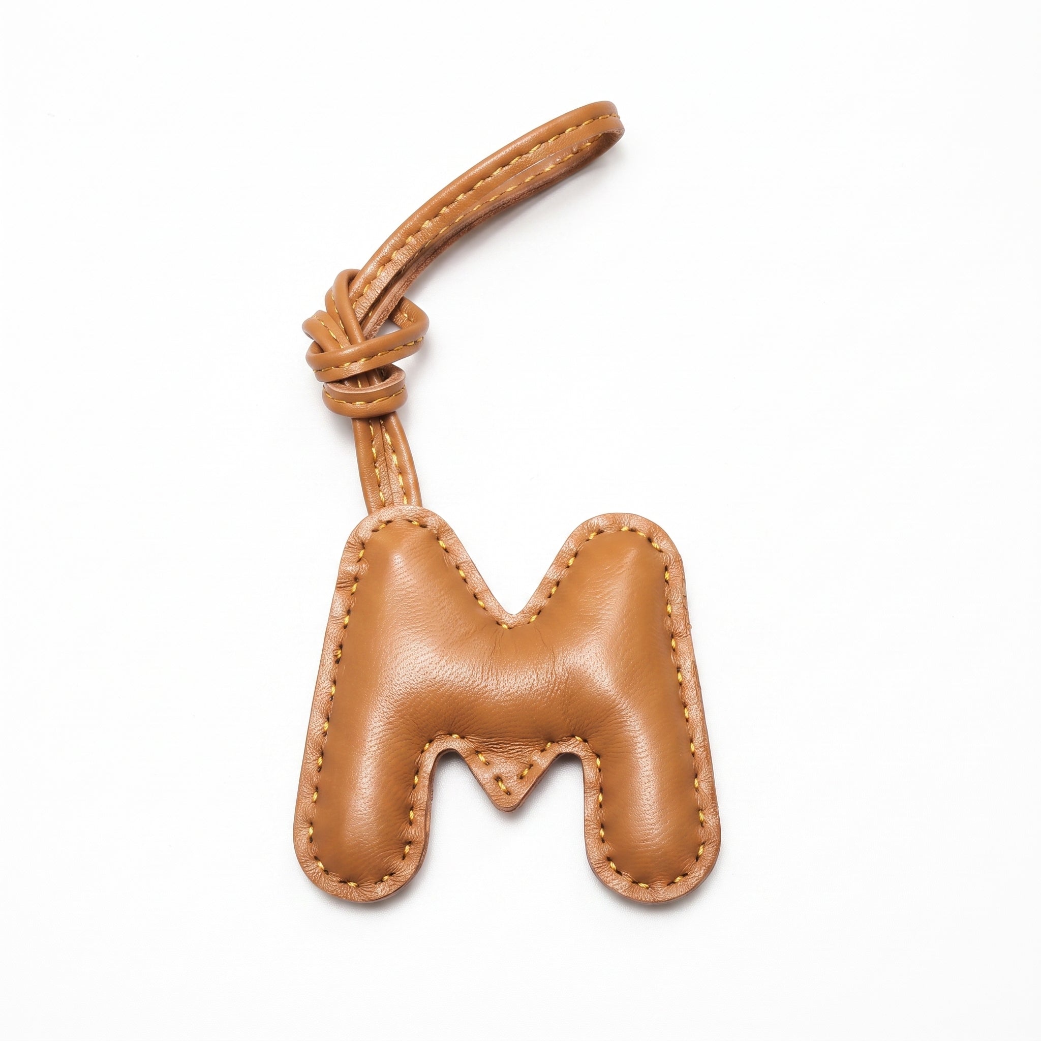 The Daily Details™ Leather Letter Bag Charm
