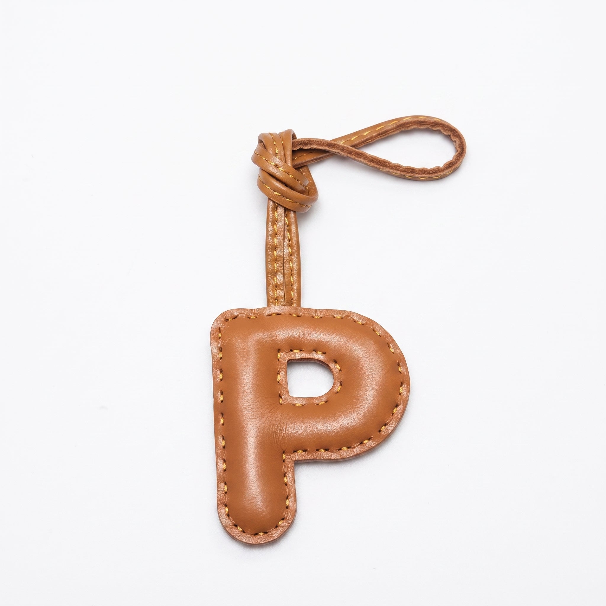 The Daily Details™ Leather Letter Bag Charm