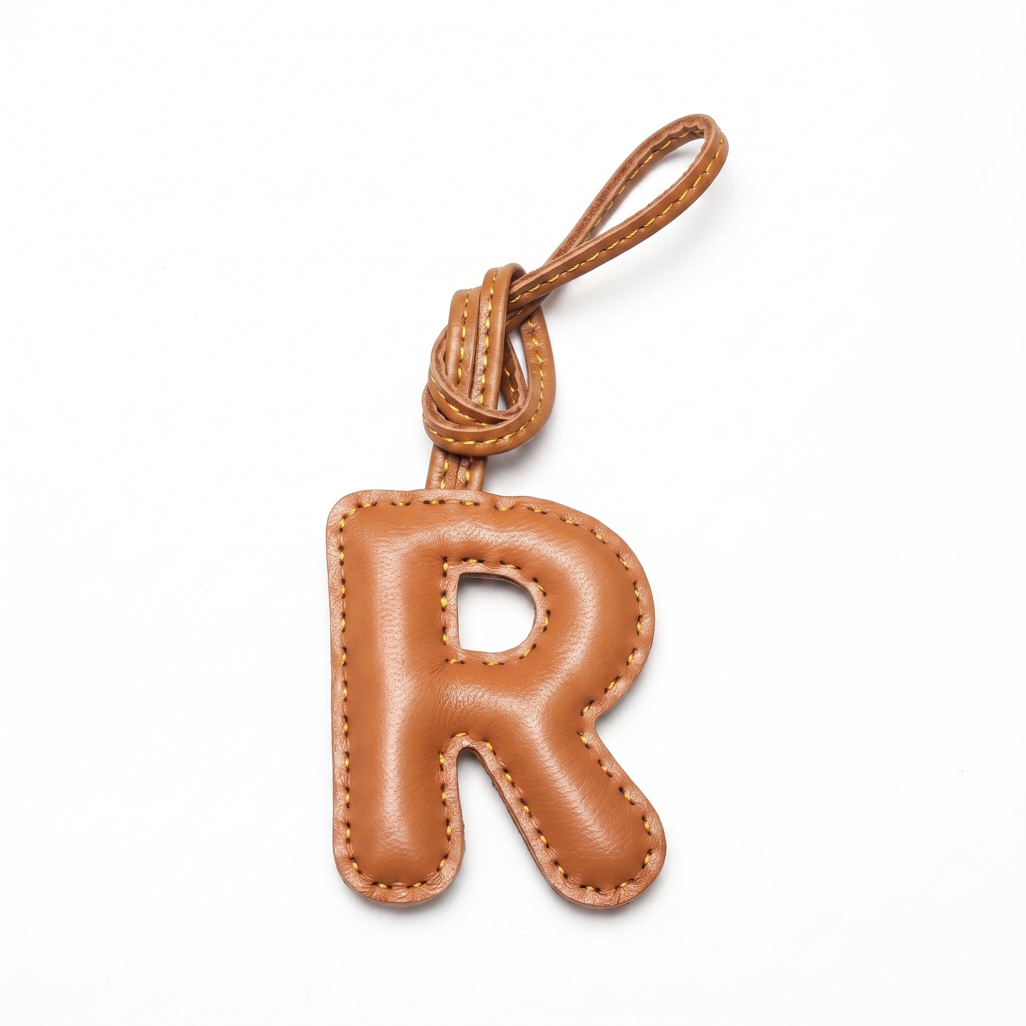 The Daily Details™ Leather Letter Bag Charm