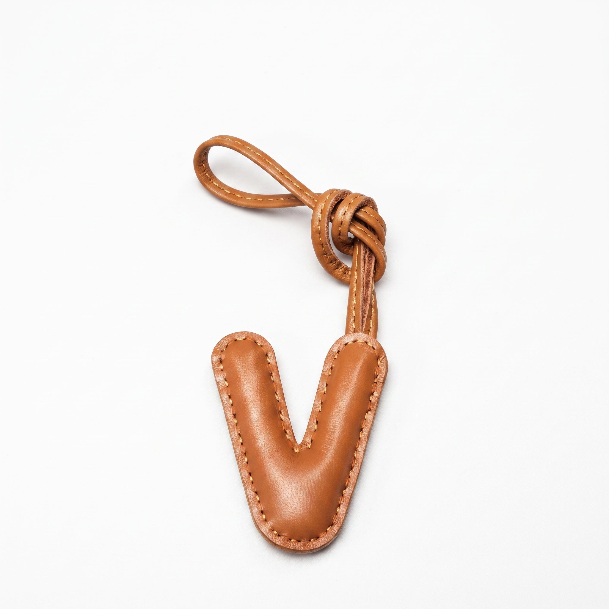 The Daily Details™ Leather Letter Bag Charm