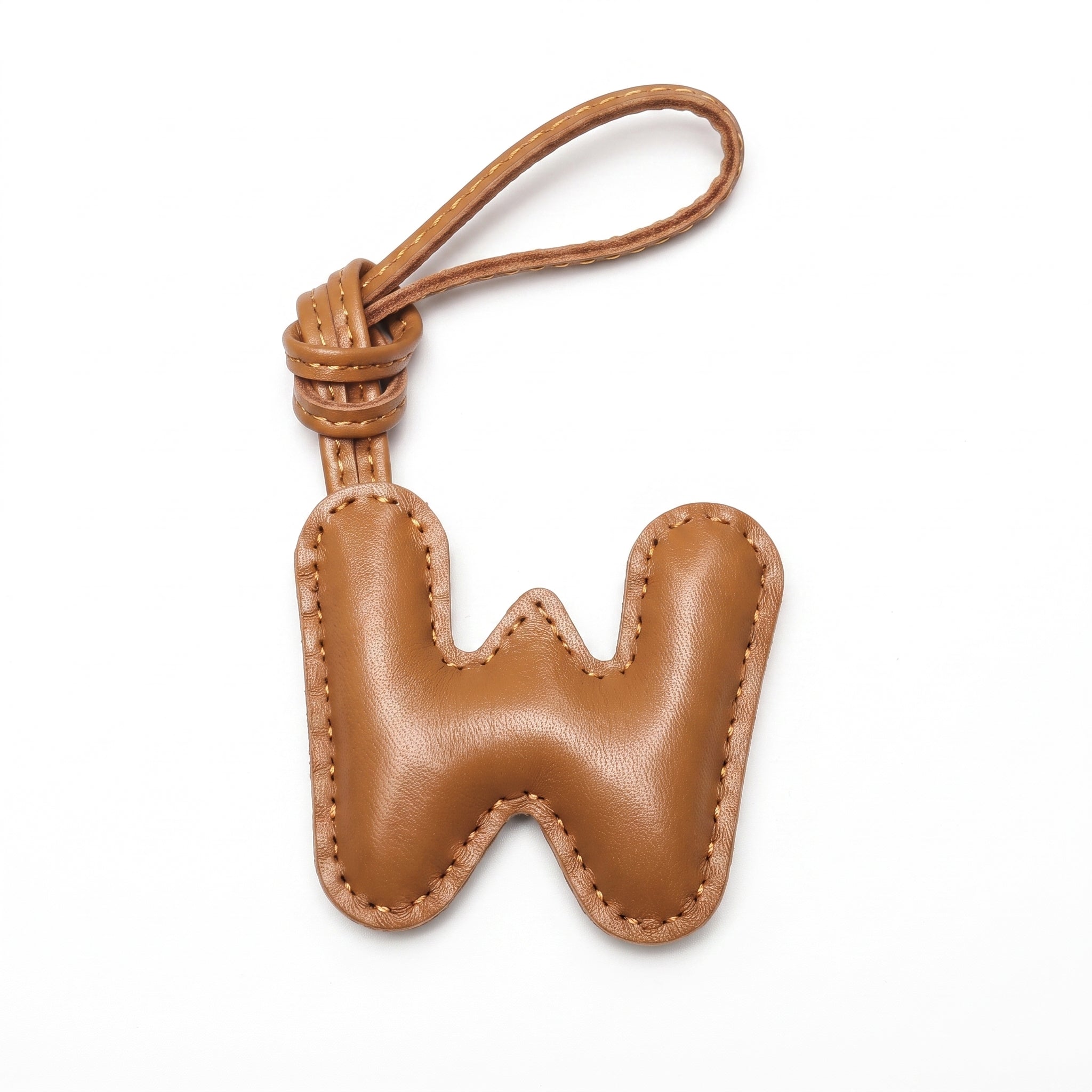The Daily Details™ Leather Letter Bag Charm