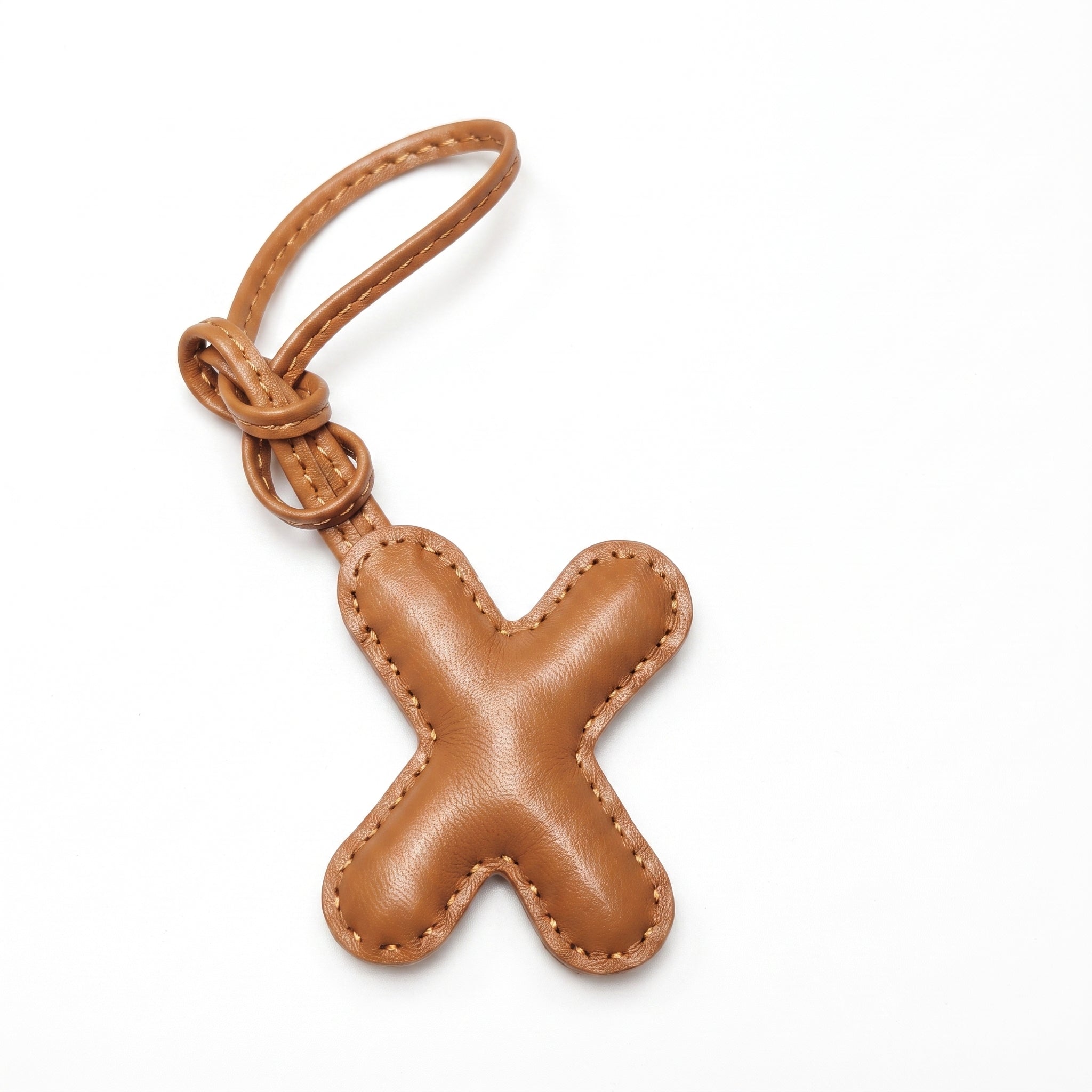 The Daily Details™ Leather Letter Bag Charm