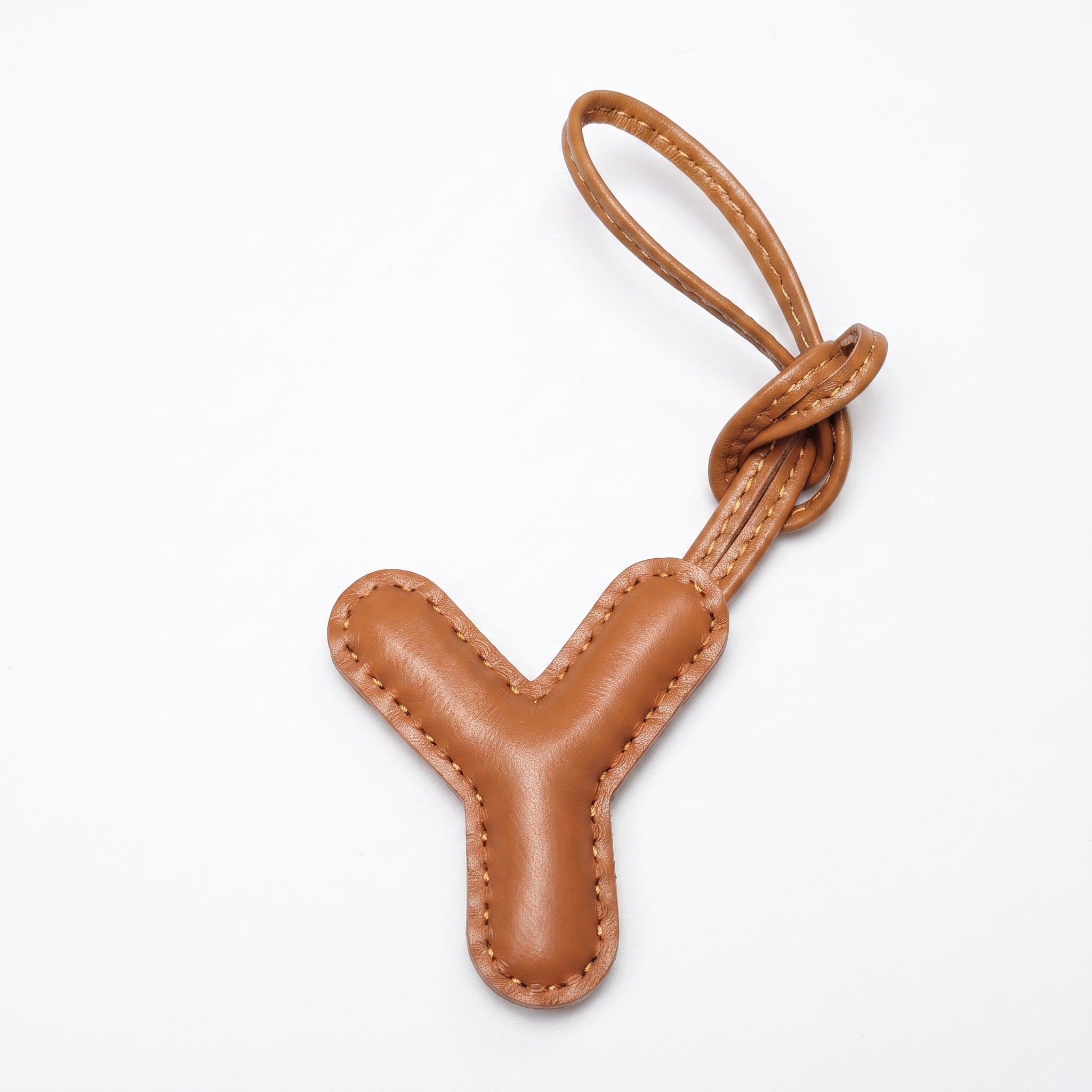 The Daily Details™ Leather Letter Bag Charm