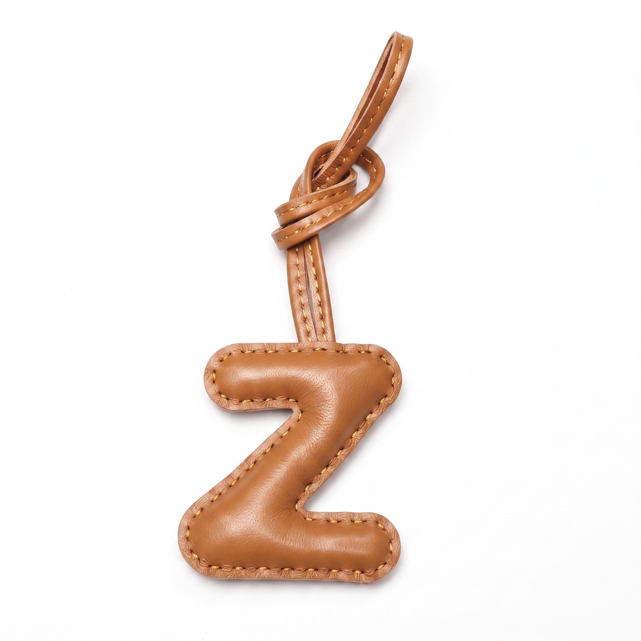 The Daily Details™ Leather Letter Bag Charm