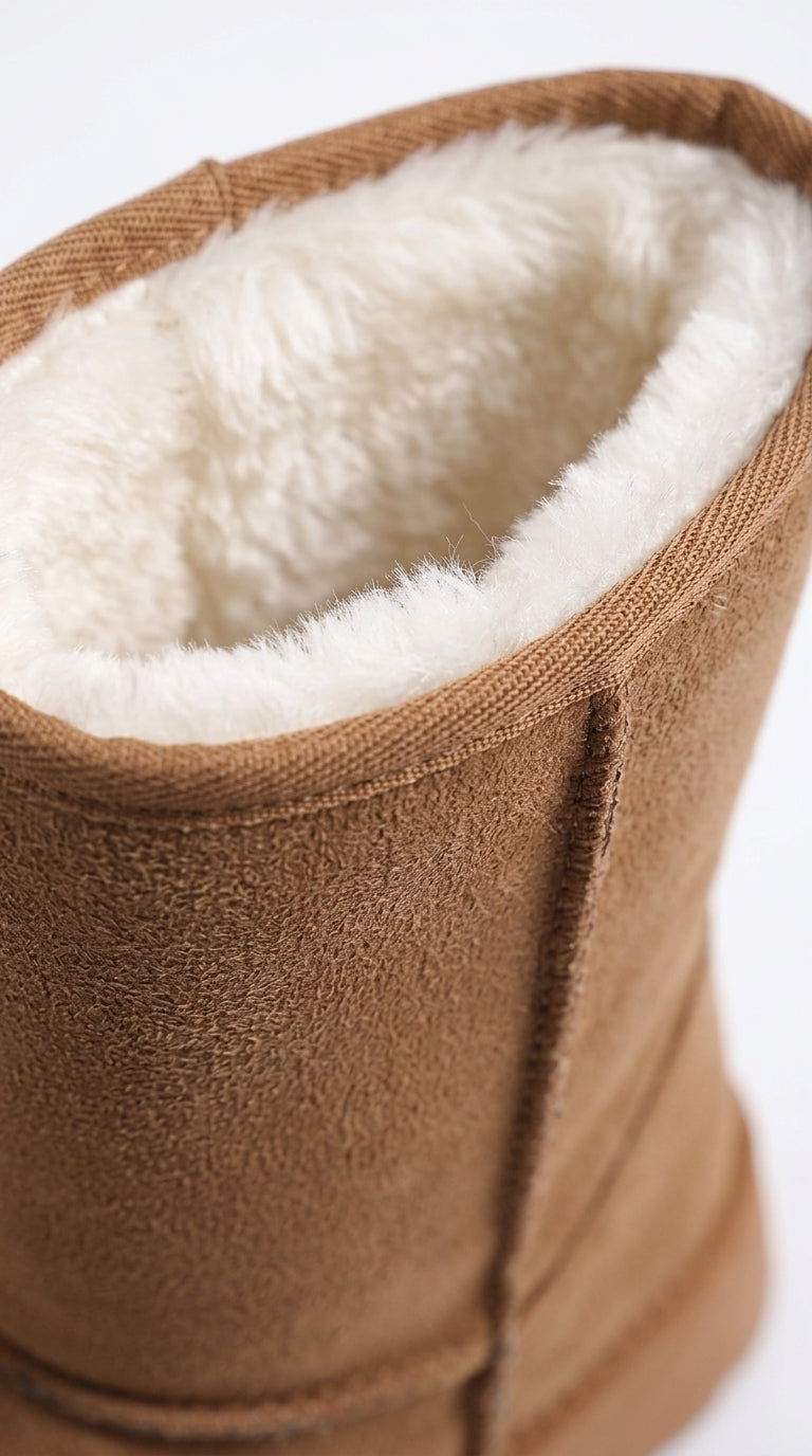 Hazel Suede-Look Platform Boots
