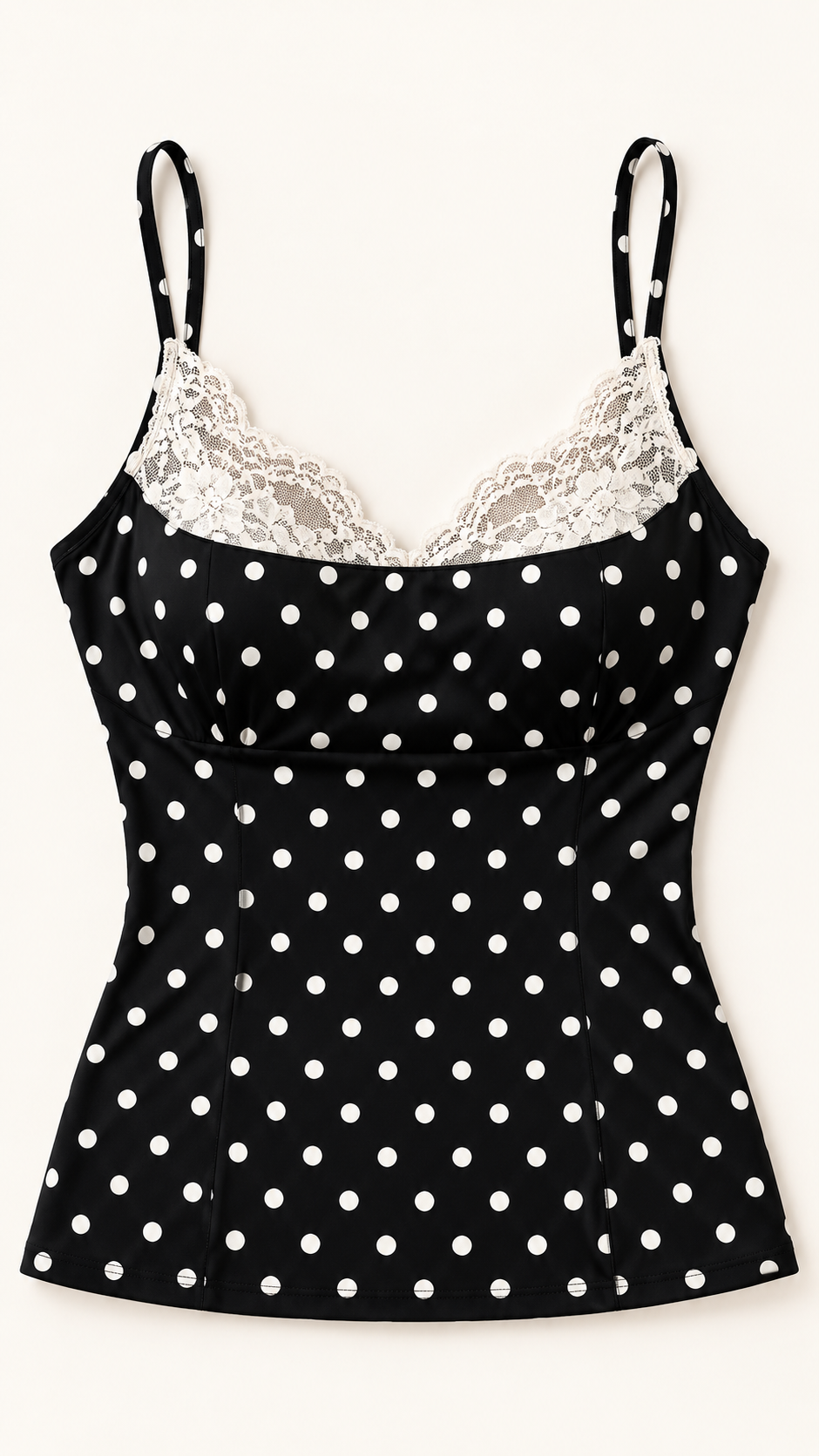Dottie Polka Dot Lace Cami