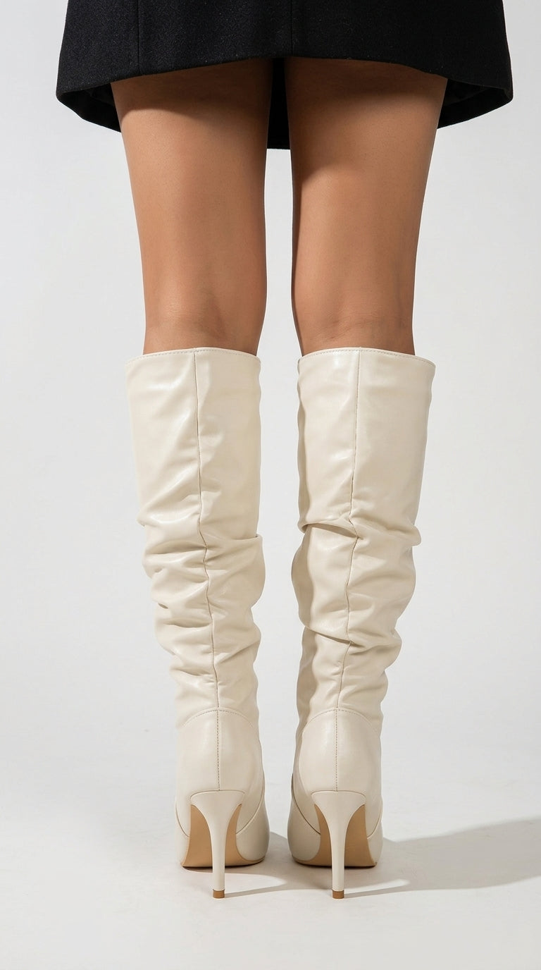 Vienna Pointed-Toe Stiletto Boots
