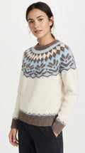Alpine Fair Isle Knit Sweater