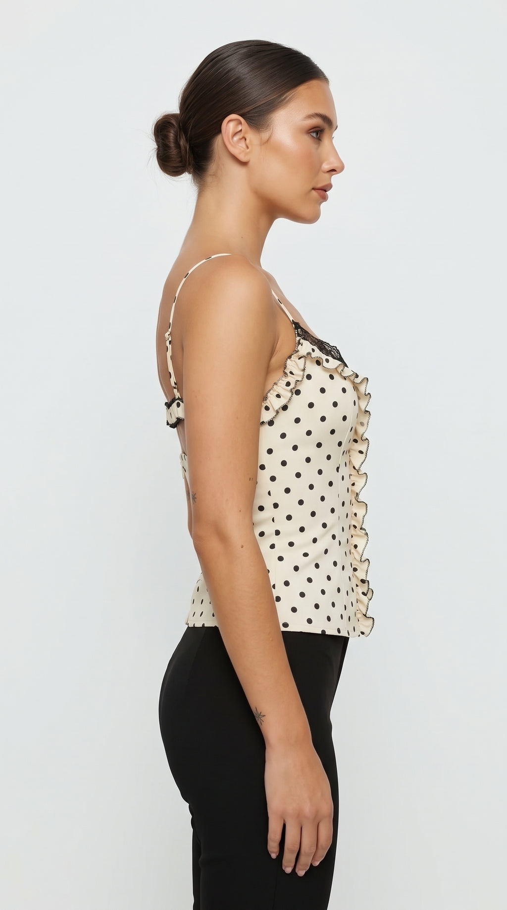 Dottie Polka Dot Lace Cami