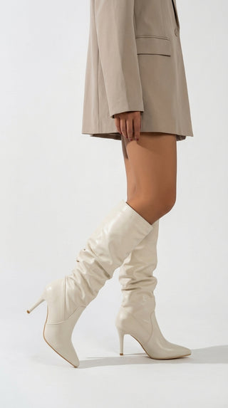 Vienna Pointed-Toe Stiletto Boots