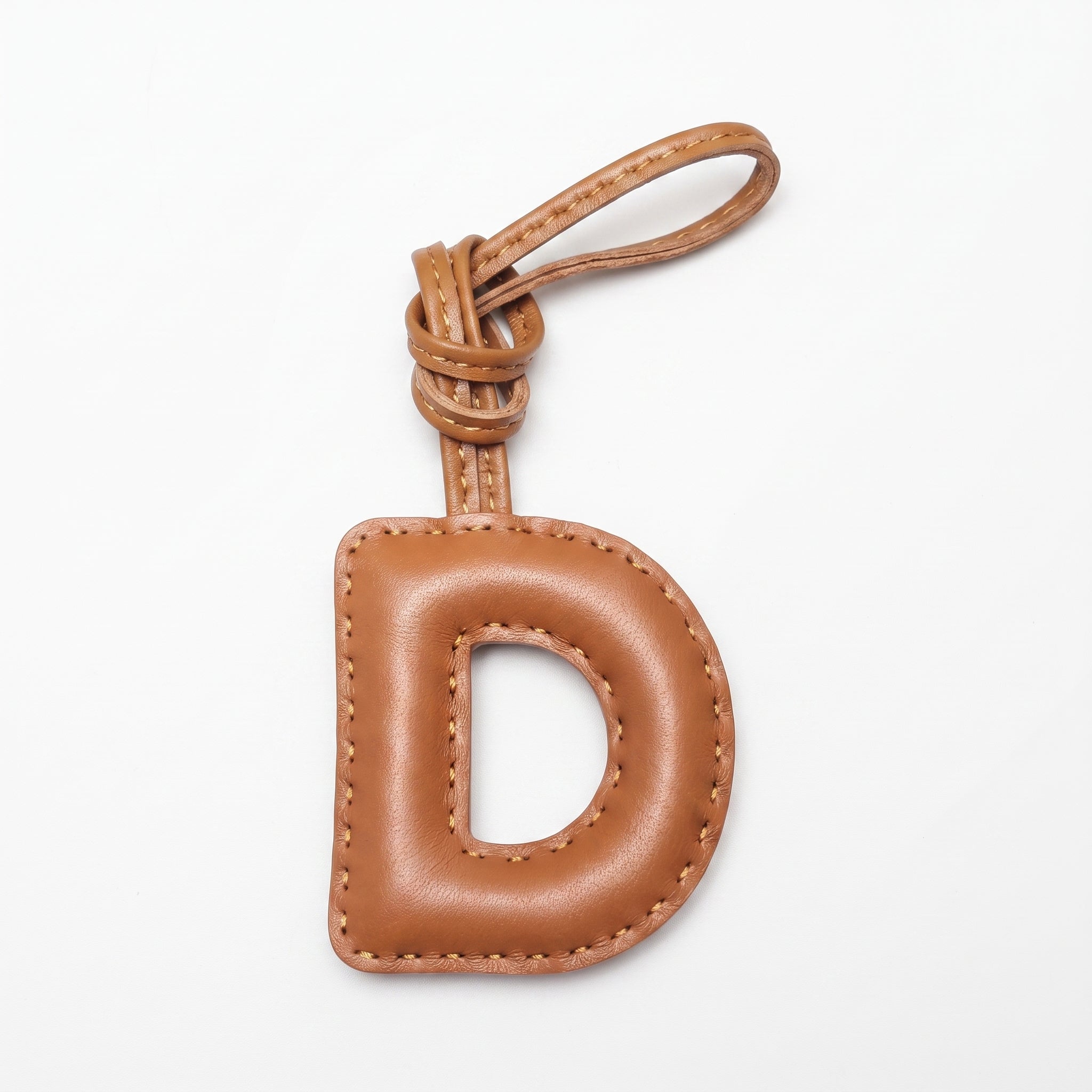 The Daily Details™ Leather Letter Bag Charm