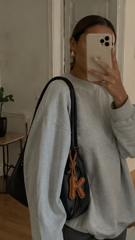 Daily Details™ Leather Letter Bag Charm