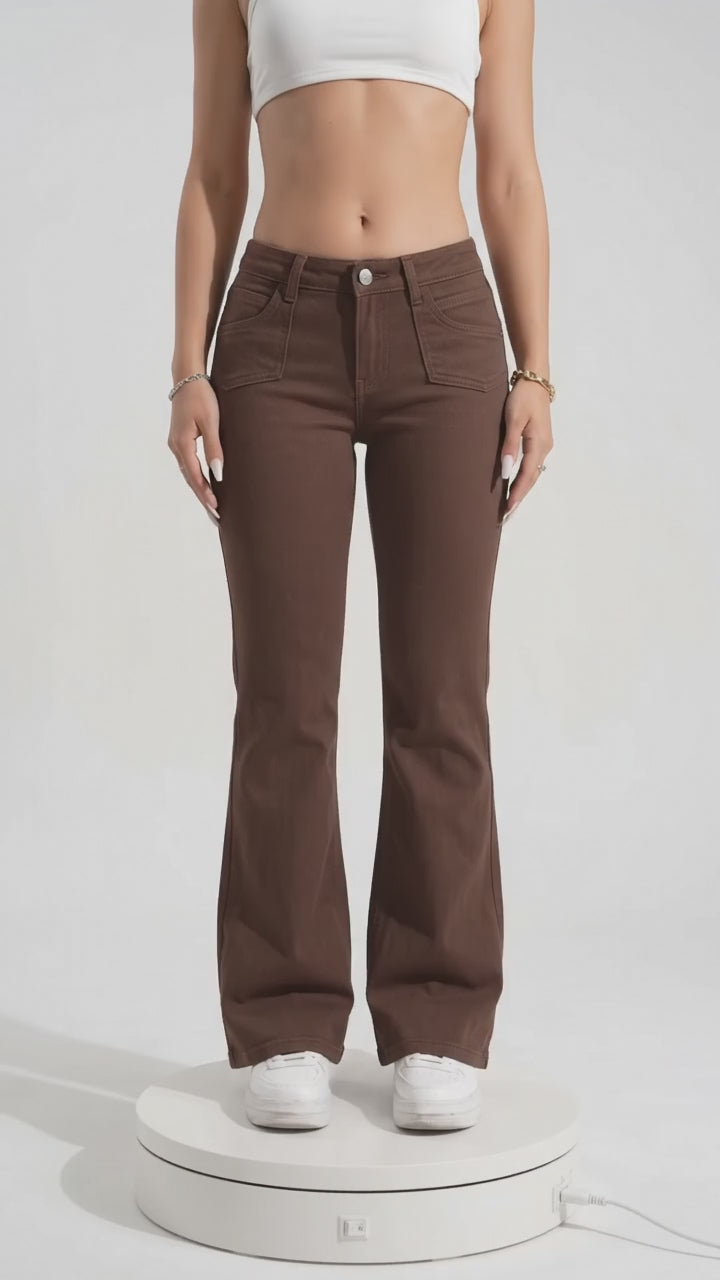 Stevie High-Waisted Flare Jeans